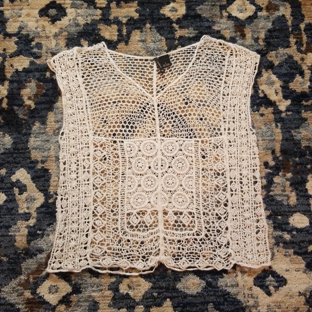 New Directions | Lace Top Size L